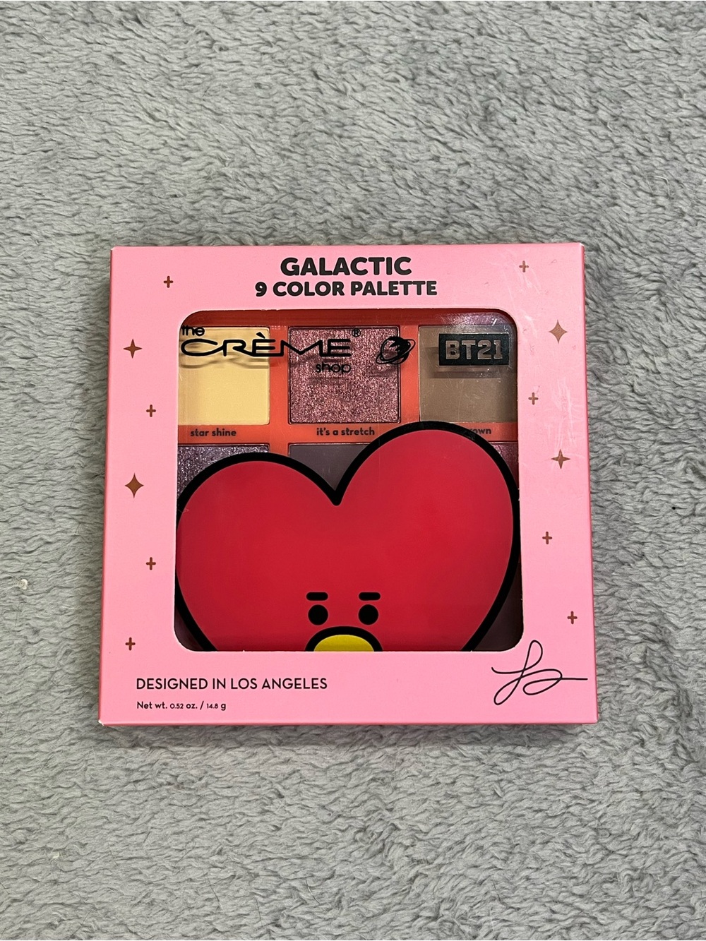 BT21 x The Crème Shop Galactic 9-Color Eyeshadow Palette